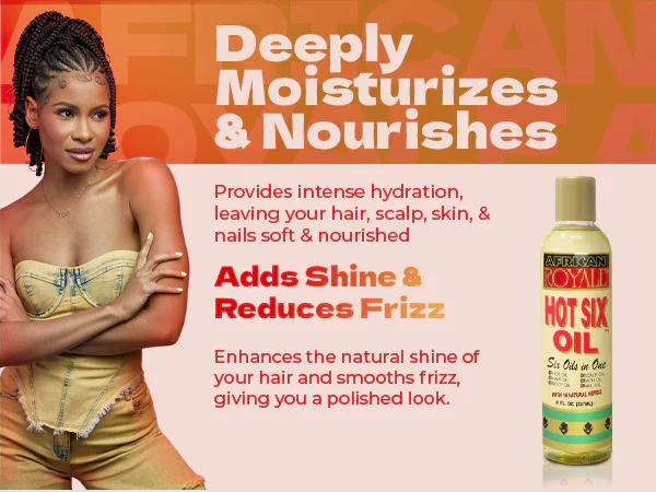 African Royale Hot Six Oil 8oz - Image 5
