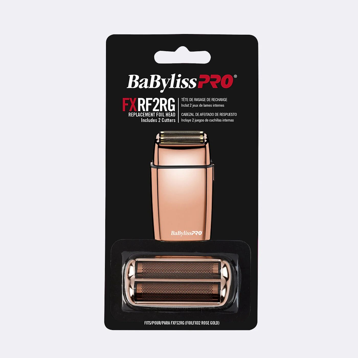 Babyliss Shaver Foil & Cutter Rose Gold FXRF2RG - Image 2