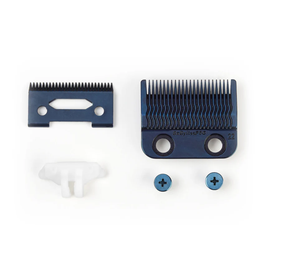 BaByliss Pro Blue Titanium Metal-Injection Molded (MIM) Precision Fade Blade - Image 3