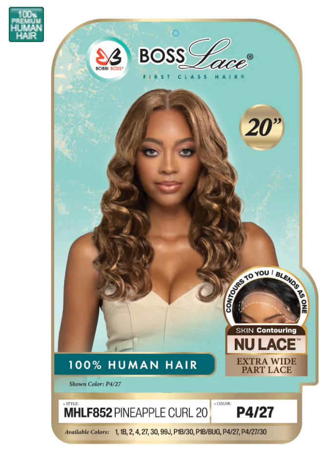 Bobbi Boss MHLF852 Pineapple Curl 20" Lace Wig - Image 2