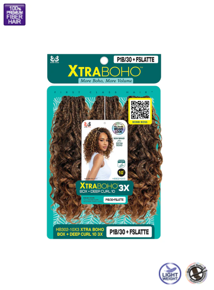 Bobbi Boss Xtra Boho Box + Deep Curl 10" 3X - Image 3