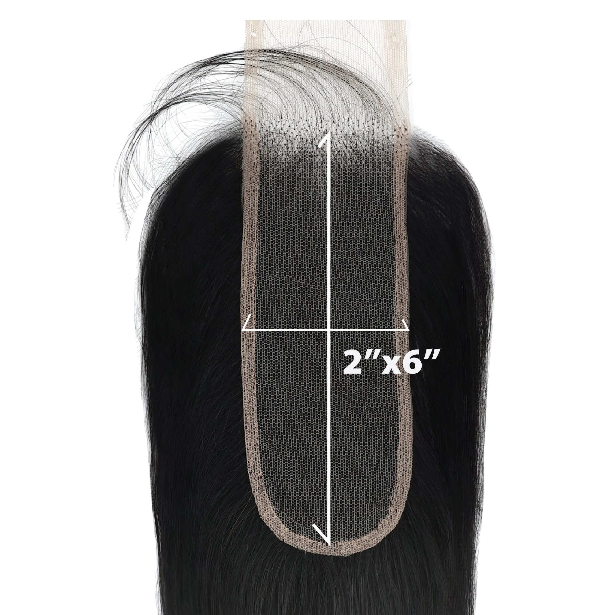 EVE HD Swiss Lace Closure 2X6 Straight - Image 2