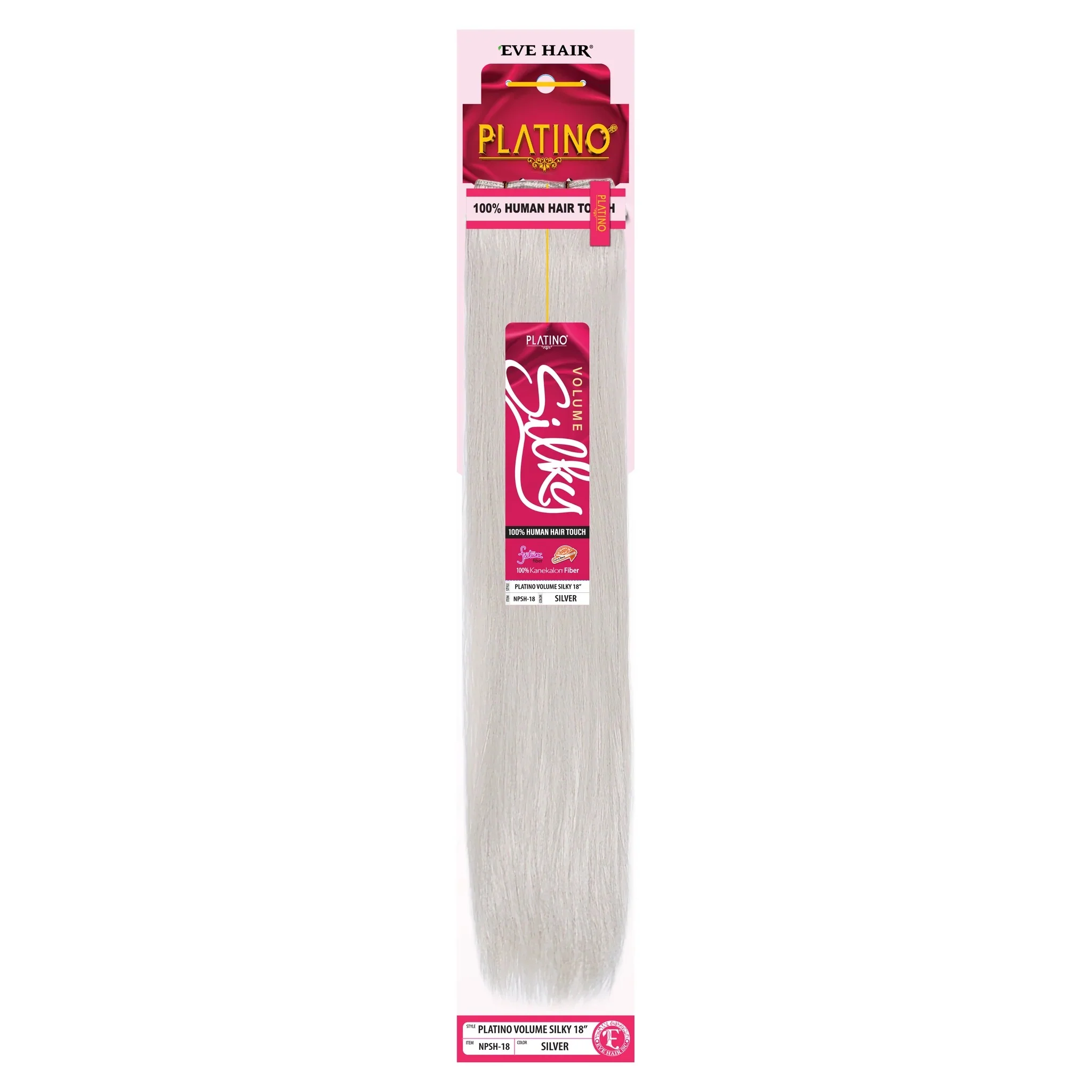 EVE PLATINO VOLUME SILKY STRAIGHT 18"