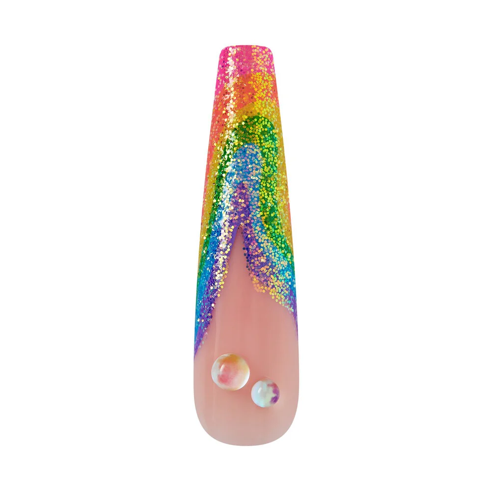 Gold Finger Handmade Nails - Flamboyant - Image 3