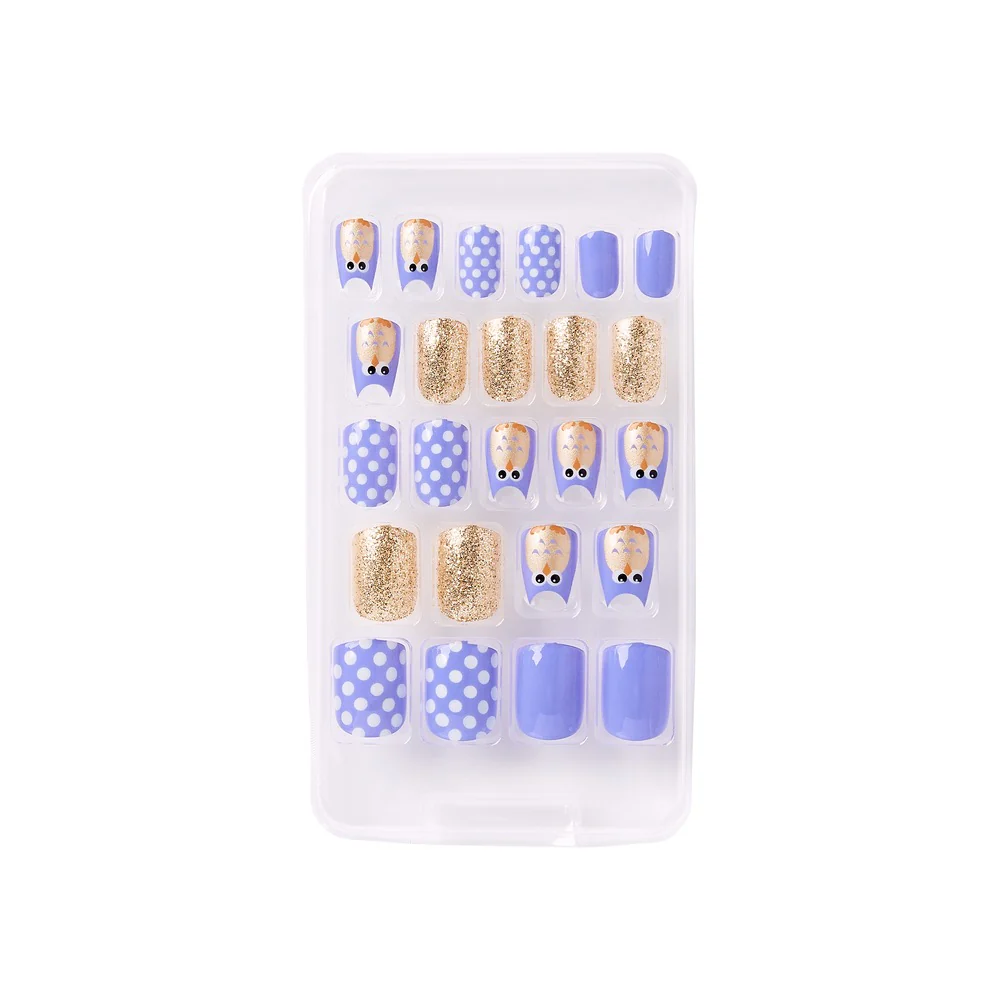 Gold Finger Little Diva Sticker Nails- Quitetime - Image 2