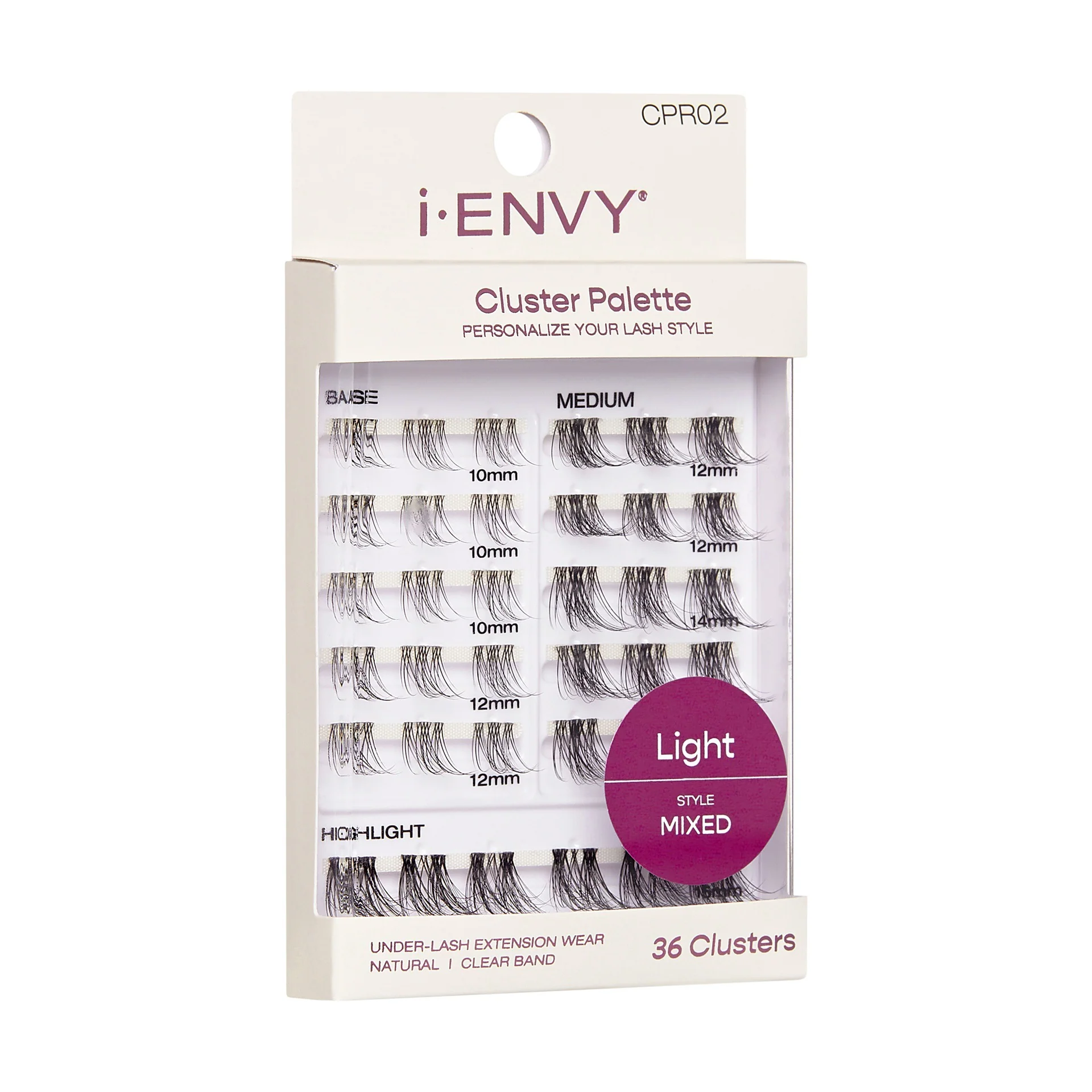 I Envy Lash Cluster Palette Light Refill - 02 - Image 9