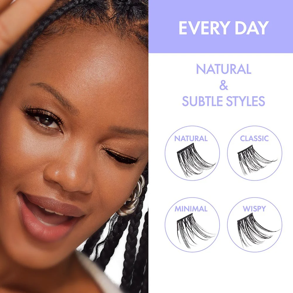 I Envy Press & Go Lash Clusters Kit - 01 Every Day Natural - Image 9
