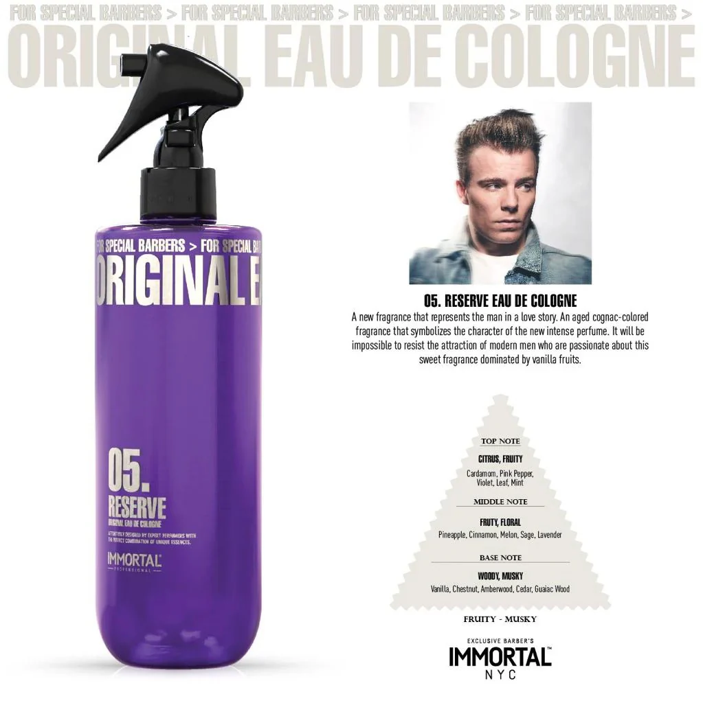 Immortal Original Reserve Colognes 05. 500ml - Image 2