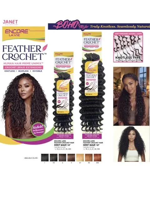 Janet Feather Crochet Encore Lavie New Deep 14" - Image 6
