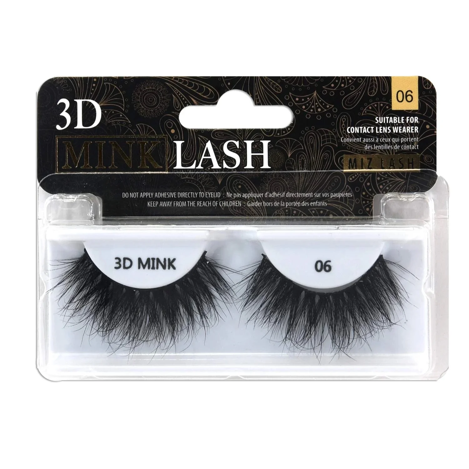 K&K Lash 3D Mink Eye Lash #06 - Image 4