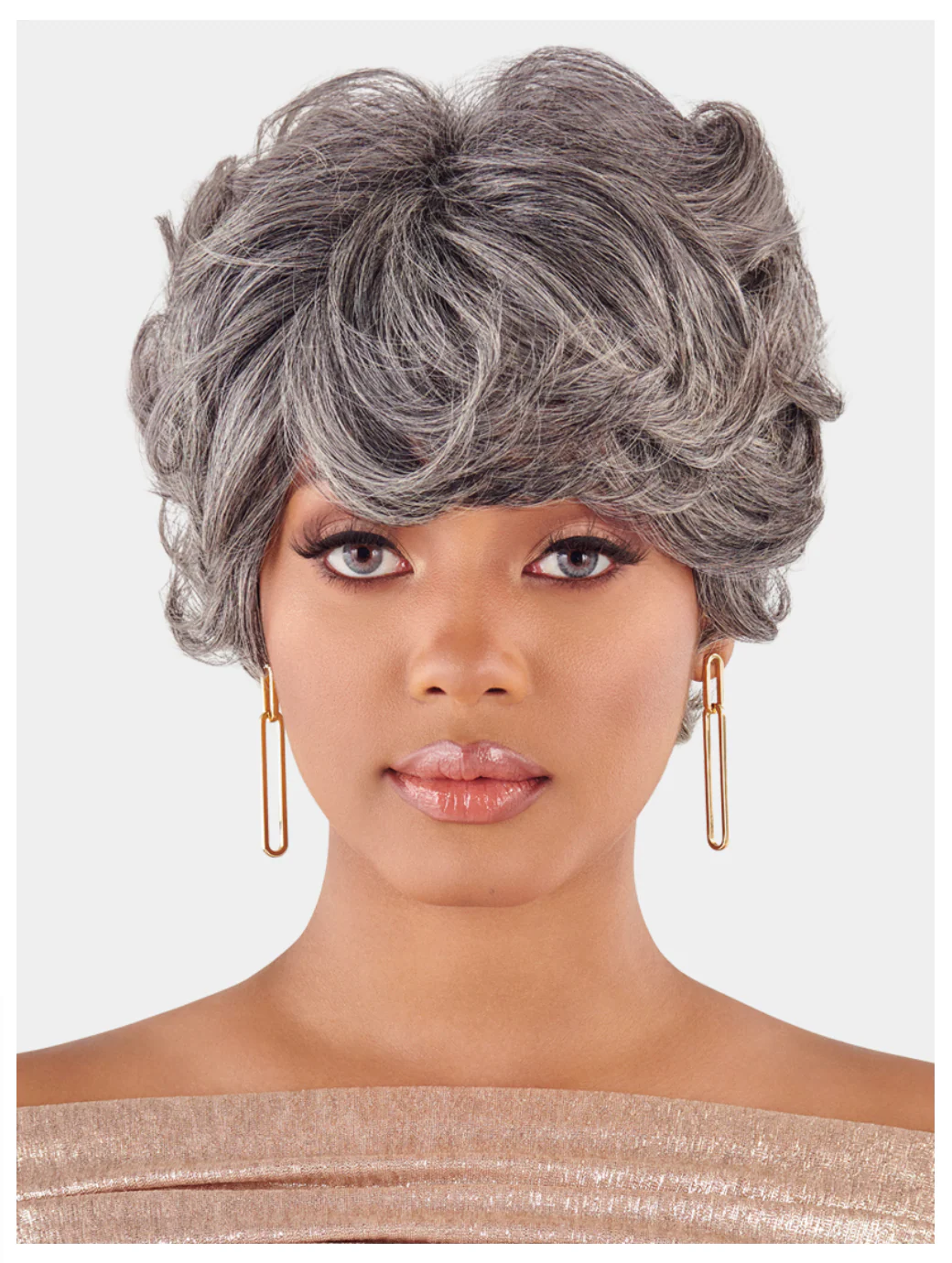 Maestro Gray Full Wig HH Torino 8" - Image 3
