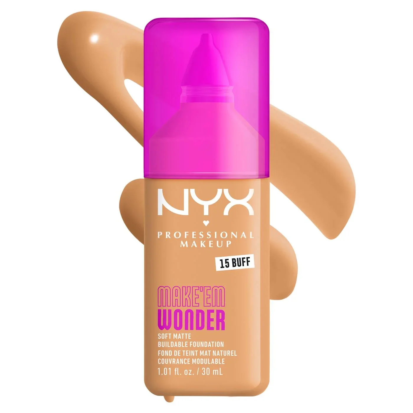 NYX Make ’Em Wonder™ Soft Matte Foundation - Image 24