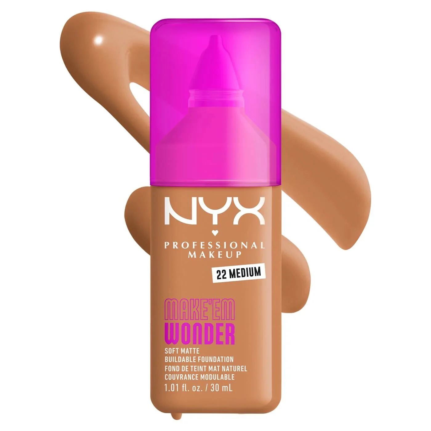 NYX Make ’Em Wonder™ Soft Matte Foundation - Image 31