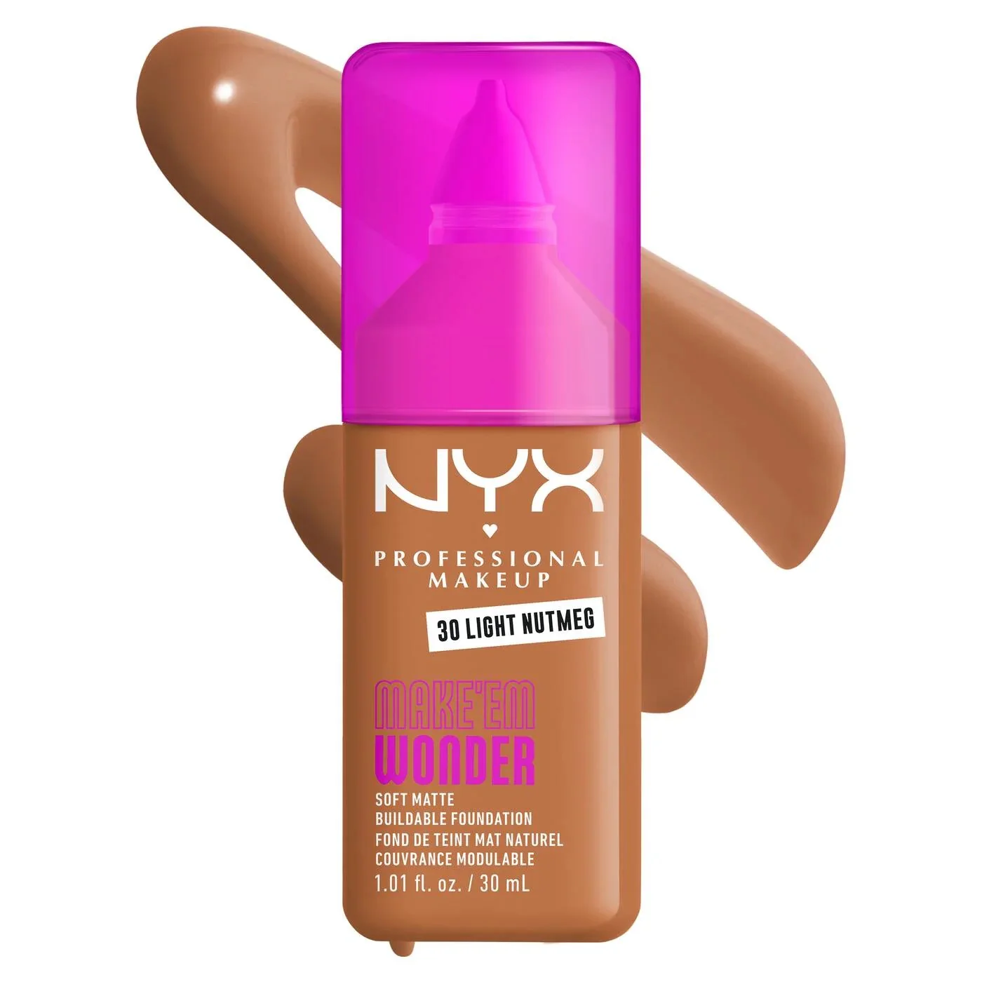 NYX Make ’Em Wonder™ Soft Matte Foundation - Image 39