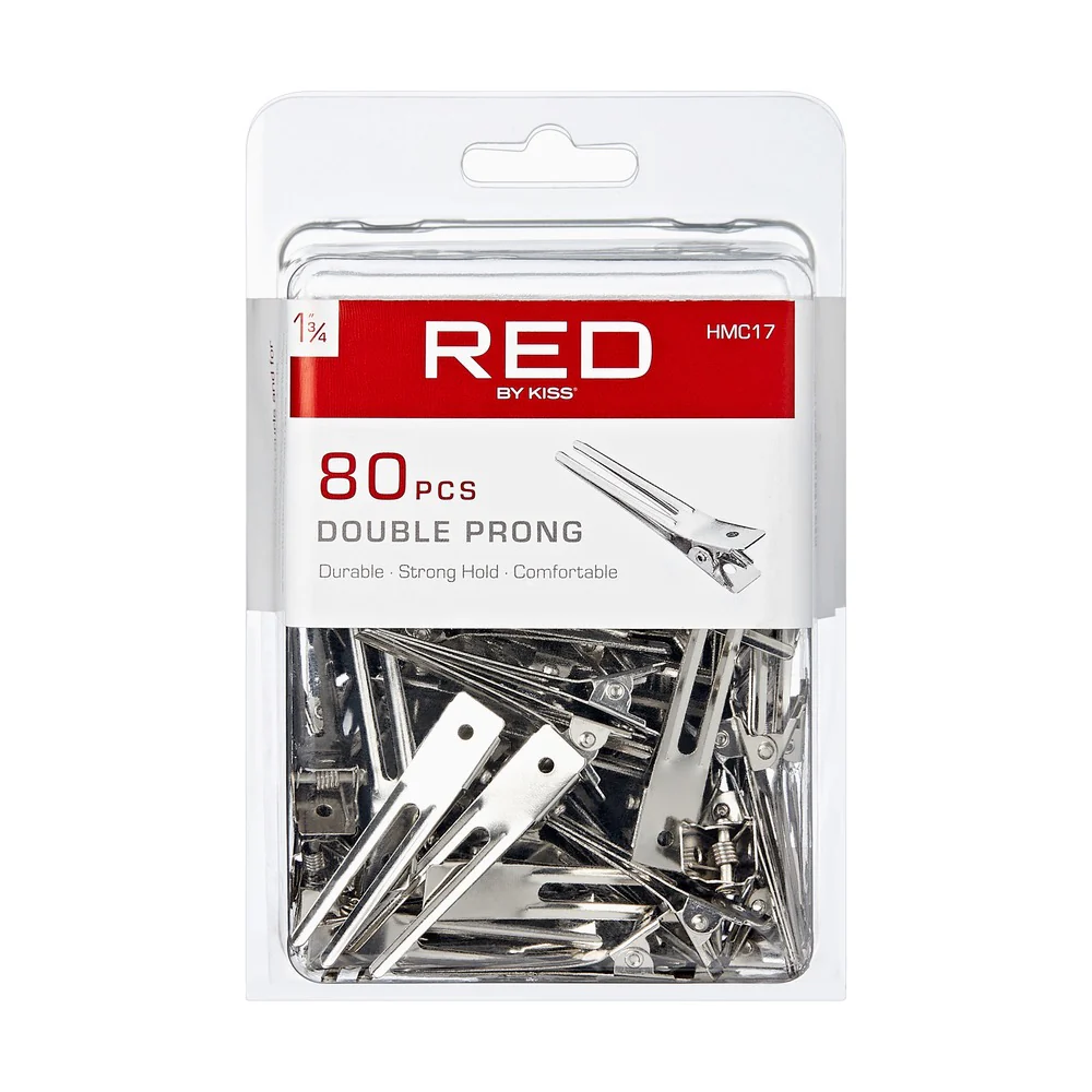 RED Double Prong Clips 1-3/4" 80 pcs - Image 3