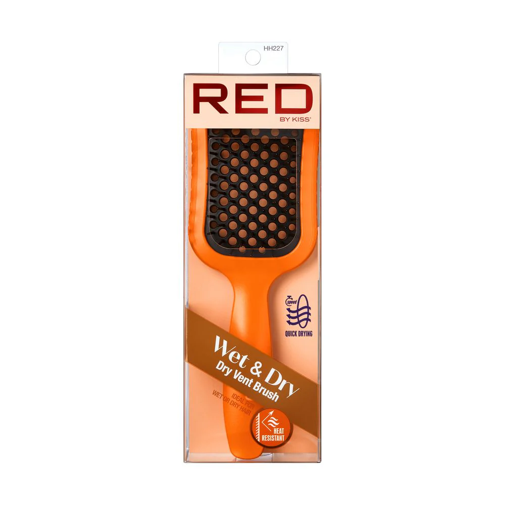 RED Dry Vent Brush Orange - Image 2