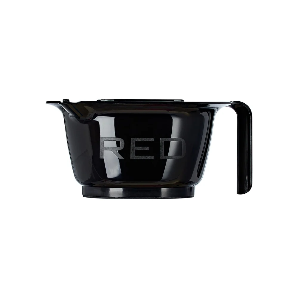 RED Dye Bowl With Dye Brush Set - Black - Image 2