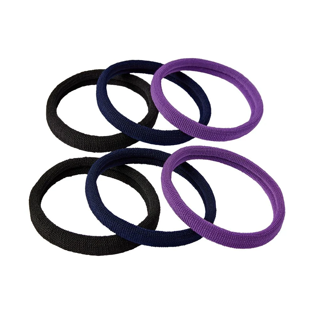 RED Ponytail Holder Medium 6pcs - Image 6