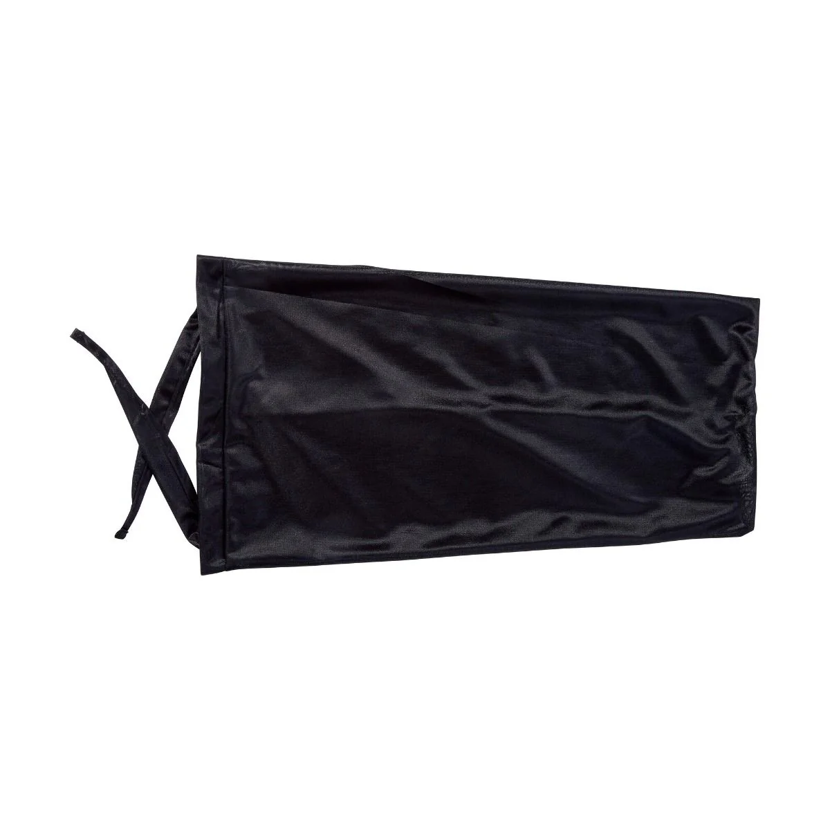 RED Silky Braid Bonnet Black - Image 2