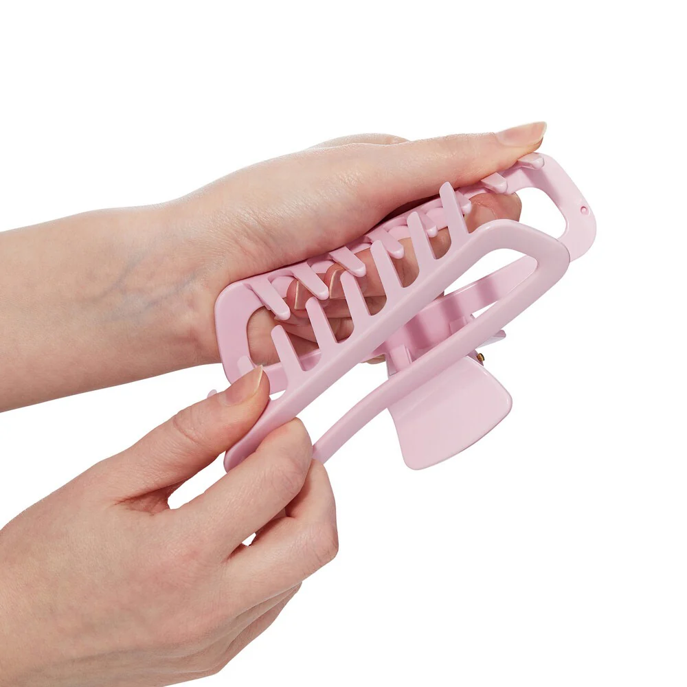 RED Softmallow Claw Clip Open Cut - Pink - Image 3