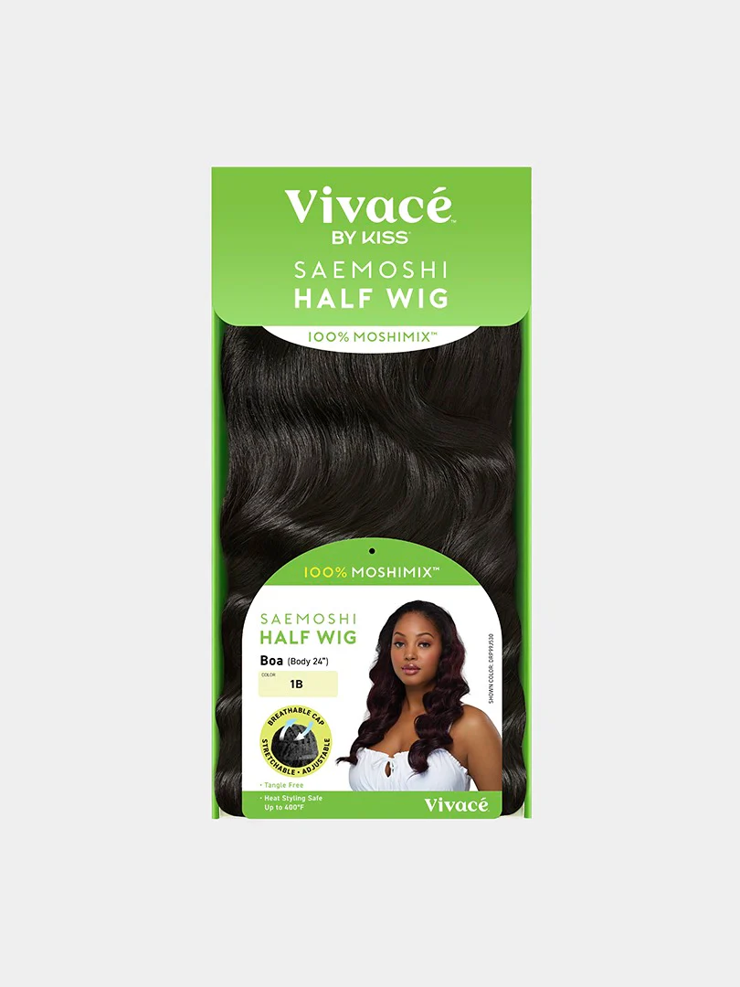 Saemoshi Half Wig Body Wave 24″ Boa - Image 7