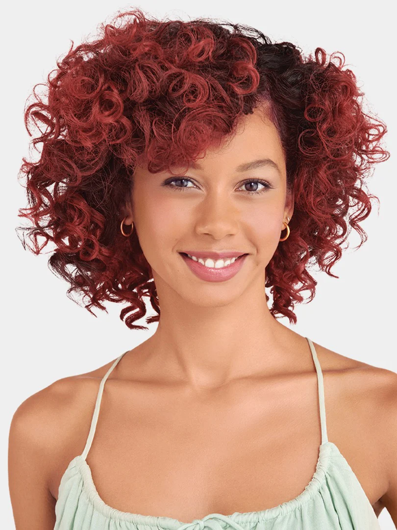 Saemoshi Half Wig Spiral Curl 12" Spia - Image 2