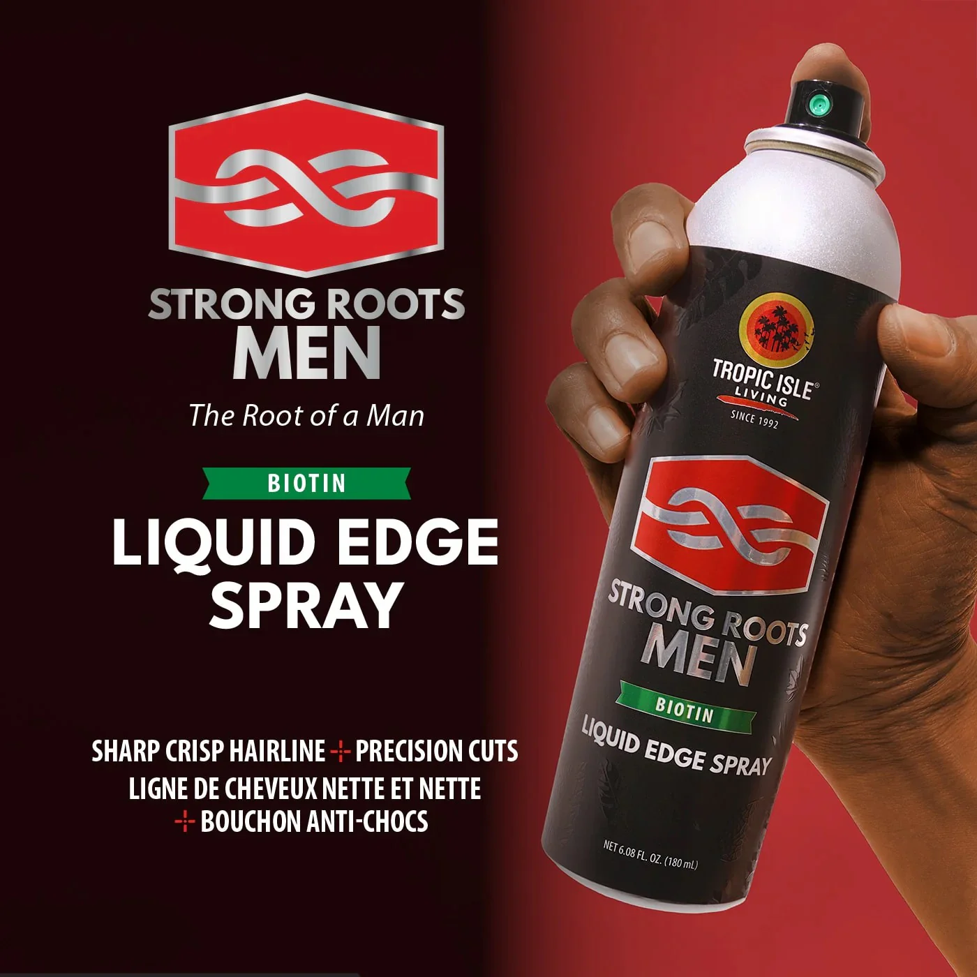 Strong Roots Liquid Edge Spray 6.08 oz - Image 2