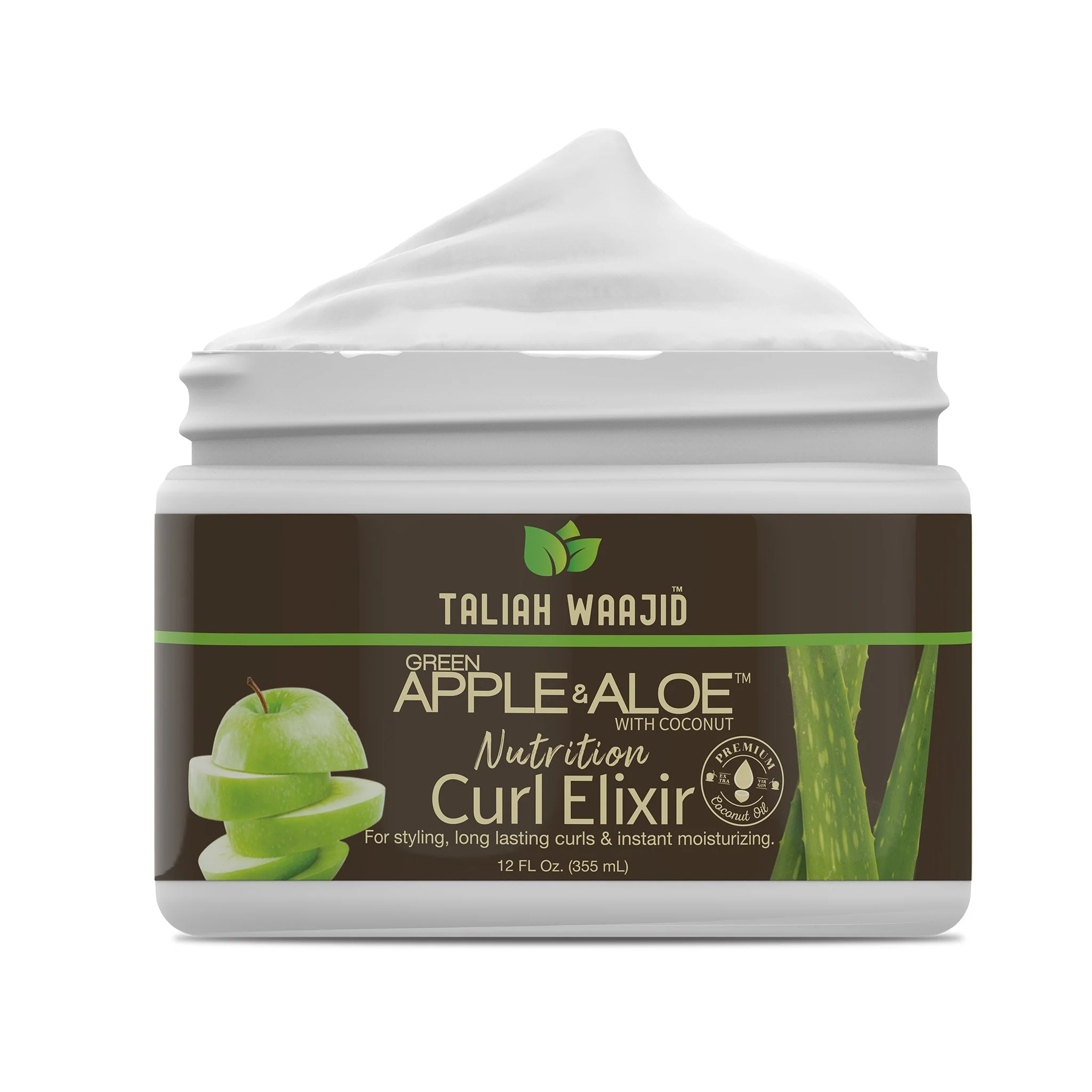 Taliah Waajid Green Apple & Aloe Curl Elixir 12 oz - Image 2