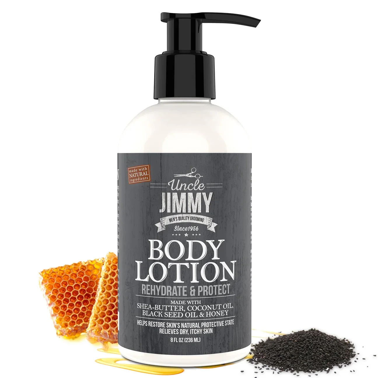 Uncle Jimmy Body Lotion 8 oz - Image 2
